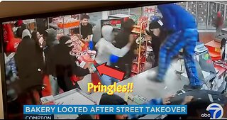 Loser & Thugs RANSACK Compton Bakery After Wild Street Takeover!