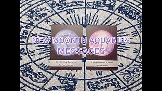 New Moon in Aquarius collective messages. Pick a card