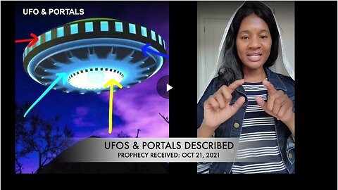 A prophecy involving UFOs and portals