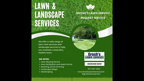 Landscape Company Hancock Maryland GroshsLawnService.com