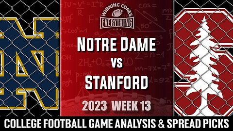 Notre Dame vs Stanford Picks & Prediction Against the Spread 2023 College Football Analysis