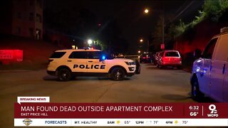 Man found dead outside apartment complex on Grand Avenue in East Price Hill
