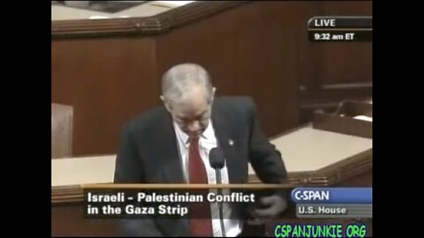 Ron Paul: Israel Encouraged and Started Hamas (2009)
