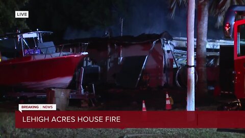 No one hurt in Lehigh Acres house fire