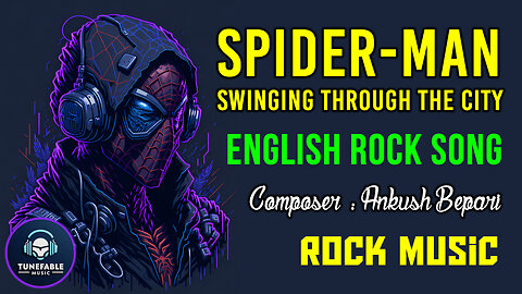 Spider-Man Swinging Through The City || English Rock Song (Official Music Video)