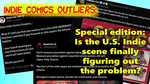 Indie Comic Outliers: Special Edition: Is the U.S. Indie Scene Finally Figuring Out the Problem?