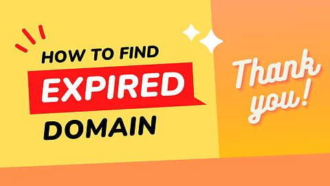 How to find expired domain in 15 minutes! #expireddomain