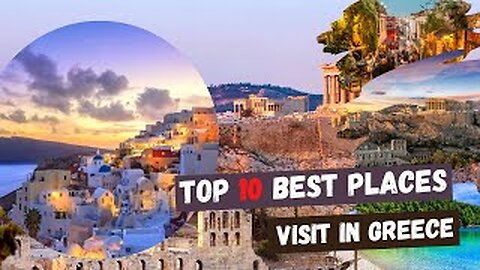 The Most Beautiful Places Tourist Destination to Visit in Greece #greece #travel #travelvlog