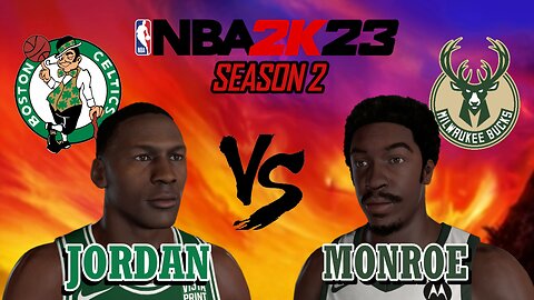 Michael Jordan vs Earl Monroe - Boston Celtics vs Milwaukee Bucks - Season 2: Game 26