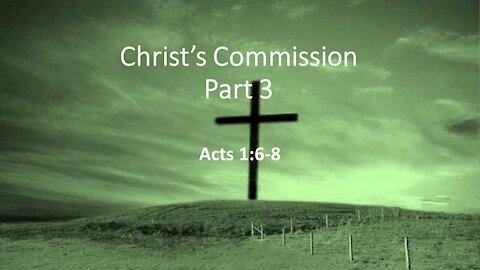 7@7 #97: Christ's Commission 3