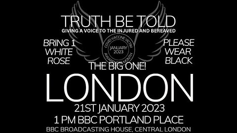 London Truth Be Told March 21st January 2023