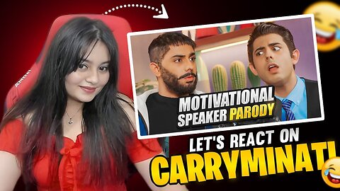 MOTIVATIONAL SPEAKER PARODY | CARRYMINATI#motivationalspeakerspoof