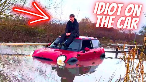 Idiot on the car -- Bad drivers & Driving fails -learn how to drive