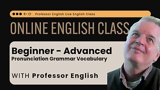 English Class Live Beginner-ADVANCED listening speaking All of My classes today