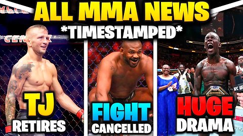 Everything You MISSED in MMA This Week! - UFC Weekly News Recap & Reaction (2023/04/14)