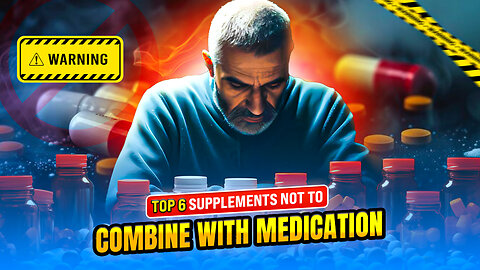 5 Supplements NEVER To Combine With THIS Medication!