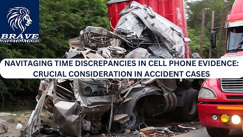 Navigating Time Discrepancies in Cell Phone Evidence: A Crucial Consideration in Accident Cases