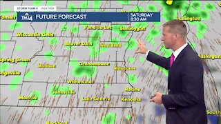 Temperatures in the 70s Friday