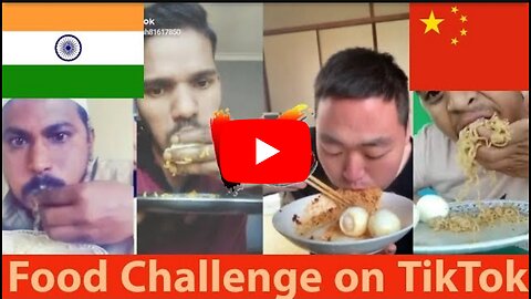 Funny Food Challange On TikTok | Who will win INDIA Vs CHINA | Be Me Stick |