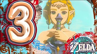 Legend of Zelda Tears of the Kingdom Walkthrough Part 3 Temple of Time! (Nintendo Switch)