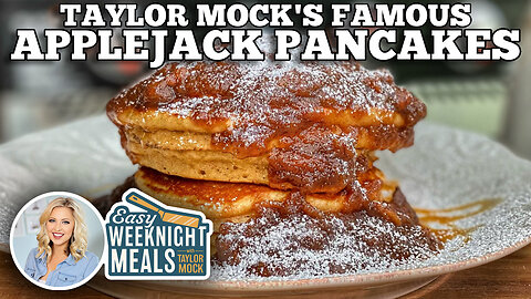 Taylor Mock's Famous Applejack Pancakes | Blackstone Griddles