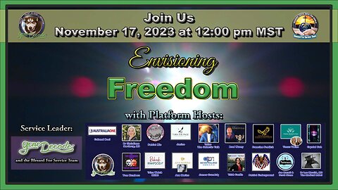 Envisioning Freedom Livestream