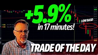 TRADE OF THE DAY: +5.9% on GME in 17 mins! - How To Day Trade Stocks + Scalping Strategies