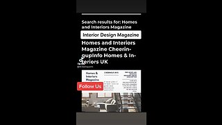 Homes and Interiors Magazine UK