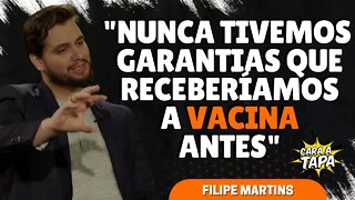 FILIPE MARTINS EXPLICA PORQUE GOVERNO NÃO ACEITOU CONDIÇÕES PARA INICIAR VACINAÇÃO