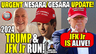 URGENT NESARA/GESARA UPDATE! JFKJr Alive! Trump/JFKJr 2024 Run! Who's AntiChrist? Plus Charlie Ward!