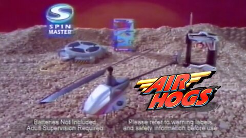 AIR HOGS "Sky Patrol R/C Helicopter" COMMERCIAL (2003)