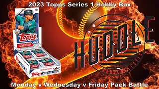 2023 Topps Series 1 Hobby Box Pack Battle Friday's Packs. Pulled a #'ed Card & Rookies & Stars
