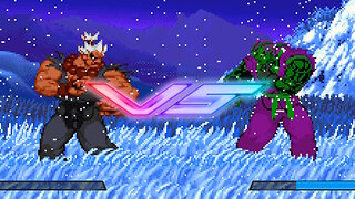 MUGEN - Super Akuma vs. Hulk Dan - Download