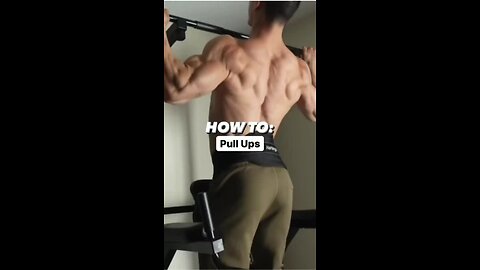 How to do PULL UPS! | 30 Second Tutorial