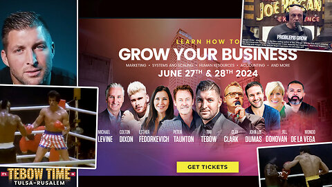 Traction | "Thinking About Your Problems All the Time And Talking About Your Problems All the Time Literally Make Your Problems Grow!" - Joe Rogan + Tim Tebow Joins Clay Clark's June 27-28 Business Conference (17 Tix Remain)