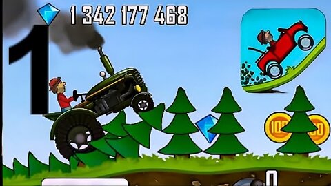 Forest Vs Tractor 🧐🧐 Hill Climb Racing #hcr2 contro gamer ghansoli Gamerz #controgamer #gamer