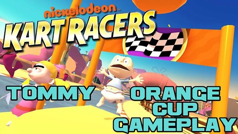 🥰💞🎮 Nickelodeon Kart Racers - Tommy - Orange Cup - Nintendo Switch Gameplay 🎮💞🥰 😎Benjamillion