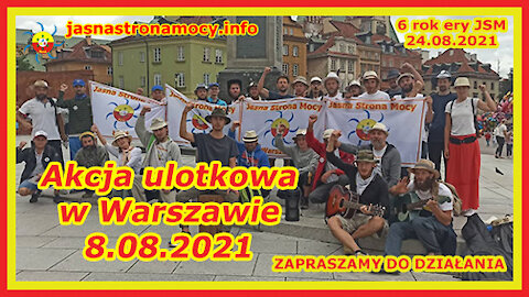 Akcja ulotkowa i koncert w Warszawie grupy JSM – Zapraszamy do wspólnego działania