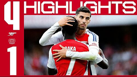 Arsenal vs Bayer Leverkusen /HIGHLIGHTS / (4-1) / Zinchenko, Trossard, Jesus, Havertz