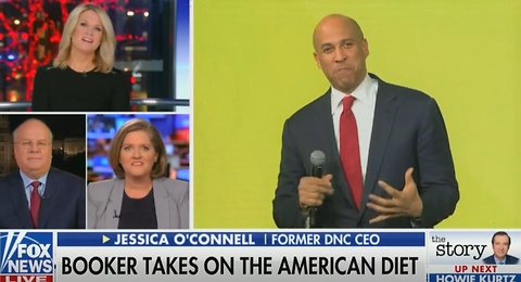 Spartacus Cory Booker wants US to adopt vegan diet