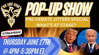 Pre-Debate Jitters Special: What’s at Stake for Trump and Biden? | Pop-Up Show