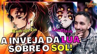 [SURREAL] REACT Rap do Kokushibo e Yoriichi 🌙☀ (Demon Slayer) | SOL E LUA | LexClash e Rodrigo Zin