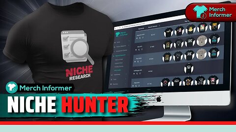 Merch Informer Niche Hunter Tool | Find Profitable Niches