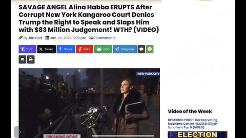 SAVAGE ANGEL Alina Habba ERUPTS After Corrupt New York Kangaroo Court Denies Trump the Right to Spea