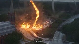 What If You Were Sucked Into a Fire Tornado?