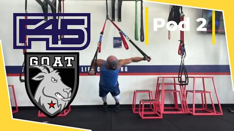 F45 TRAINING VLOG: G.O.A.T. WORKOUT | Strength