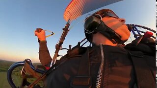 Old footage. RAW Paramotor footage