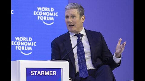 "Davos or Westminster?" Starmer: "Davos" (Jan 2023)