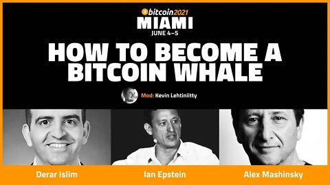 Bitcoin 2021: How to Become A Bitcoin Whale