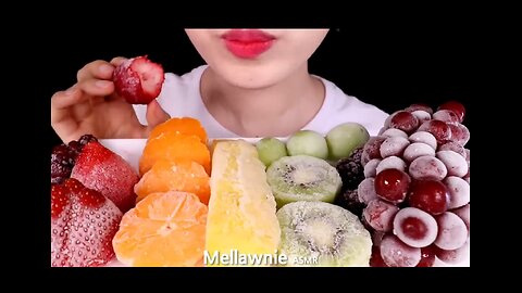 ASMR Frozen Fruits